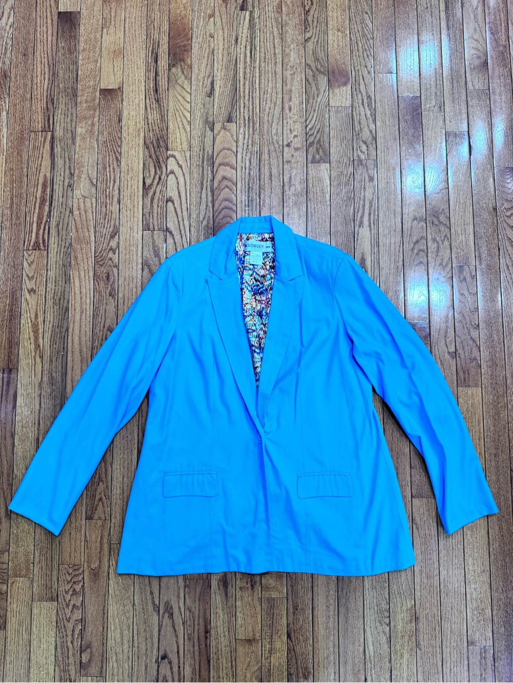 Kardashian Kollection Bright Blue Women's Blazer - 20W